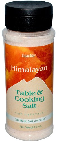 HIMALAYAN SALT HIMALAYAN SALT,FINE, 6 OZ
