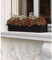 amei Stonefiber Pot Der Lange Blumenkasten schwarz, LxBxH 60x17x15 cm