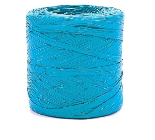 Rolle Bast 200 mt Farbe Türkis (33)