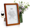 Casa Chic Cadre Photo, Cadre Photo Bois de 20x15 cm, Cadres photo, Porte Photo Mural, Cadre Decoration Murale Pele Mele, Affichage Vertical/Horizontal, Protection Verre et Passe Partout Inclus