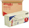 WypAll® X50 Critical Clean™ 7443, gelbe, farbcodierte Reinigungstücher mit Interfold-Faltung, für kritische Reinigungsbereiche, 6 Packungen x 50 Tücher (insges. 300)