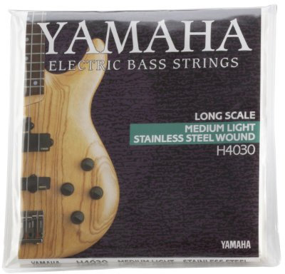 Yamaha H 4030II - Corde per basso elettrico, set di 4 (0,45-105)