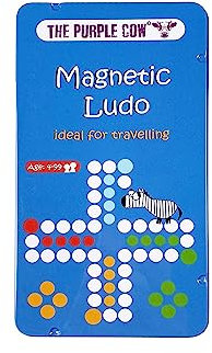 The Purple Cow PC001 Ludo Magnetic Travel Game
