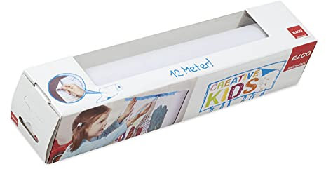 Elco Creative Kids Rouleau de papier à dessin 0,3 x 12,2 mm Blanc
