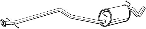 Bosal 289-035 Mittelschalldämpfer