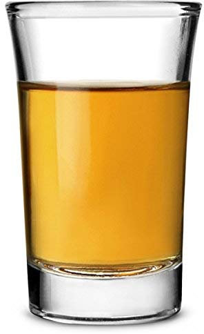 bar@drinkstuff City Shot Glasses 1.75oz / 50ml - Pack of 6 - Shot Glasses, Shooter Glasses, Boston Shooter Glasses