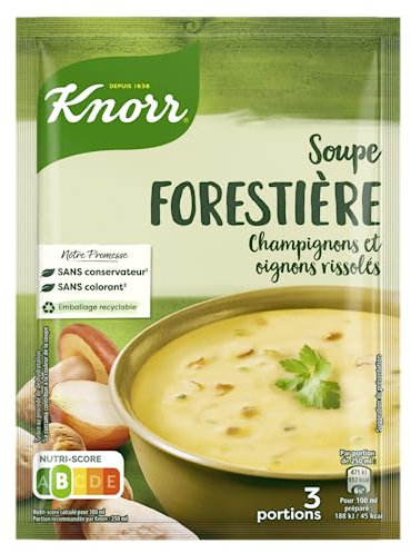 Knorr Soupe Forestière Champignons et Oignons Rissolés, 85g