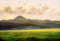 Kunstdruck/Poster: Caspar David Friedrich Berglandschaft in Böhmen - hochwertiger Druck, Bild, Kunstposter, 60x40 cm