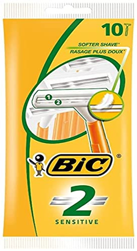 BIC 2 Einweg-Rasierer, 10 Stück
