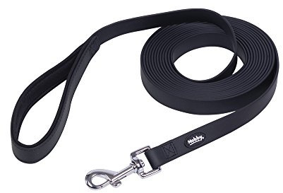 Nobby Schleppleine Cover, schwarz L: 10 m, B: 20 mm, 1 Stück