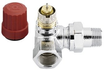 Ventilunterteil DANFOSS RA-NCX 15 1/2' Winkeleck links verchromt 013G4240
