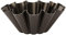 Lacor - 68821 - Flanero Rizado Aluminio Antiadherente 22 cm - Negro
