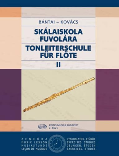 Tonleiter-Schule für Flöte II. Flöte Solo.