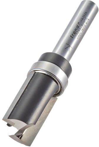 Trend Trade TR29AX8MMTC Ball Bearing Profile Router Bit 8mm Shank 16mm Cutting Diameter 25.4mm Cutting Length Carbide Tipped