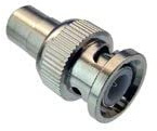 Cinch-Adapter Cinch Buchse auf BNC Stecker