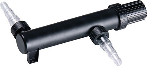 Multimax UV-C 5 Watt, mit PL-Lampe, Maximaler Druck 1 bar, Inklusive Schlauchtülle 32/25/20mm, Geeignet für Teiche bis zu 2.500 Liter, Für einen klaren Teich ohne Chemikalien