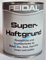 Feidal Super Haftgrund, Farbton: Silbergrau RAL 7001,seidenmatt / Rostschutzgrund u. Grundierung f. Metall, Aluminium, Zink, Kunststoff, Hart-PVC,Innen u. Außen / 2,5 Liter / für Industrie u. Handwerk v. Fachhandel