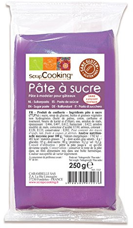 Pâte à sucre lilas 250g, Scrapcooking