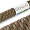 Ganzoo Paracord 550 Seil Camouflage 4mm Schnur Typ 3, Nylon & Polyester, ideal für Basteln von Hundeleine Halsband Armband/Camping Survival und Outdoor 30 Meter Allzweckseil 7 Innenstränge