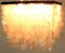 GURU SHOP Deckenlampe/Deckenleuchte, Muschelleuchte aus Hunderten Capiz, Perlmutt Plättchen - Modell Hispaniola 1, 40x50x20 cm