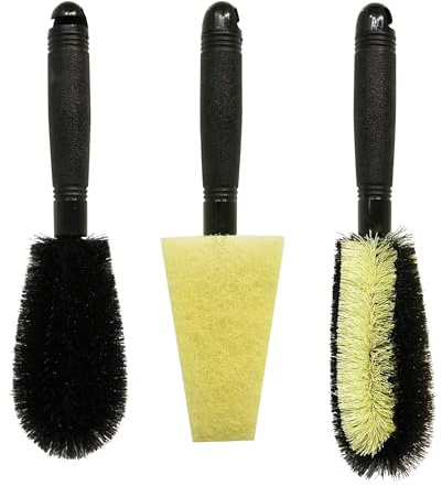 Carpoint Set di spazzole per Cerchi