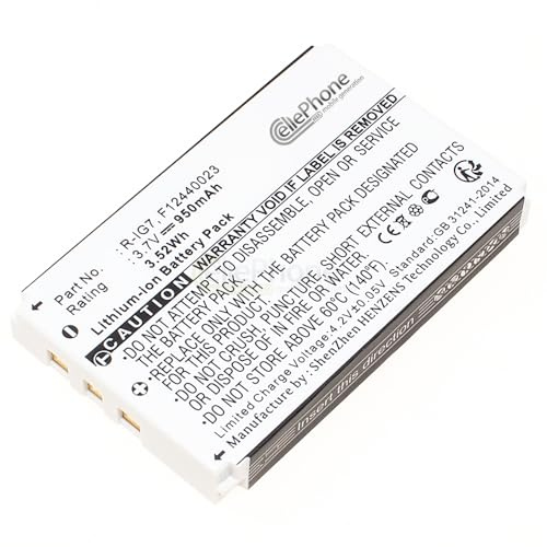 cellePhone Akku Li-Ion kompatibel mit Logitech Harmony 720 785 880 885 890 895 900 One (Ersatz für R-RG7)