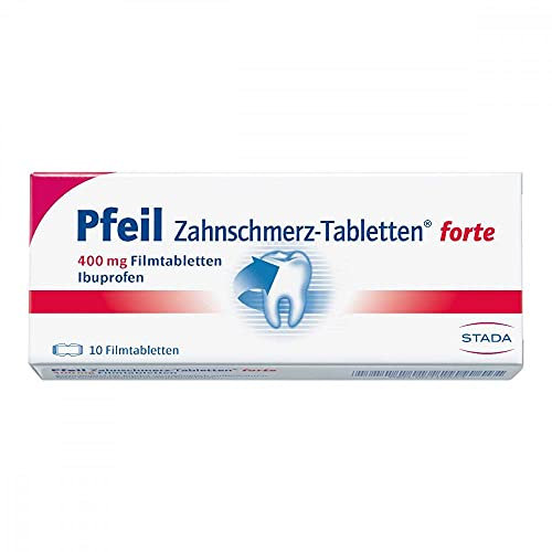 Pfeil Zahnschmerz-Tabletten forte Filmtabletten 10 St