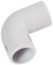 Isolamento tubi | Guaina | Connettore tubo | Tubatura | Raccordo in pvc | Manicotto cavo | tubo in pvc rigido | Sacchetto Con Gancio Di 2 Gomiti Squadre Irl D20mm Grigio | Debflex | 429245