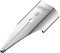 Lamy Z 50 Feder 888 - Ersatzfeder aus verchromtem Edelstahl in der Farbe Blank – Federstärke B, Silber, 1 Stück (1er Pack)