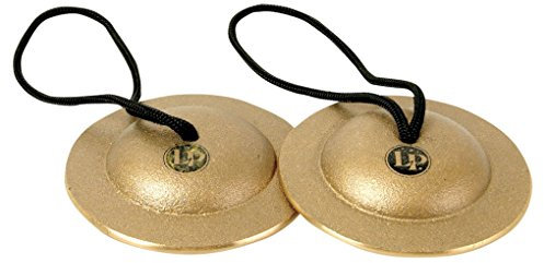 Latin Percussion LP436 Paire de Cymbales à doigts 2 1/2 Doré