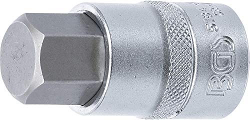 BGS 5184-H19 - Douille à embouts - 12,5 mm (1/2) - six pans intérieurs 19 mm