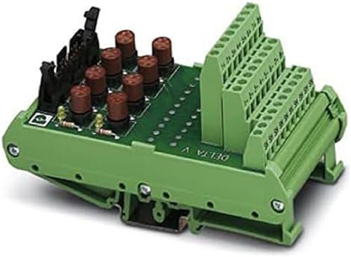 PHOENIX CONTACT UM-DELTAV/A/SI/BFI/TP Sicherungsmodul mit Trennbaren Testbuchsen, Sicherungsausfallanzeige und Schirmanschlussklemmen