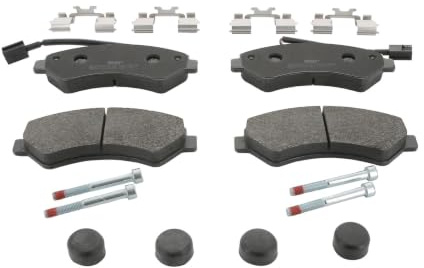 FERODO Brake Pads | FVR1925 | OE-Matching Quality | Eco-Friction Fuse+ Technology | Pack of 4