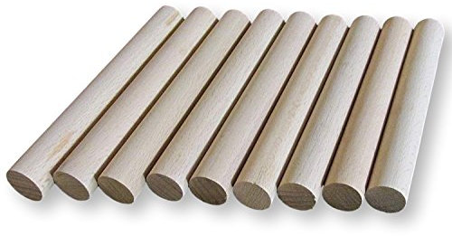 10 Tasselli in legno da 20 mm di spessore, lunghezza di 10 cm, 15 cm, 30 cm, 10 cm