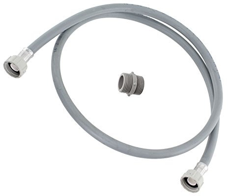 SPARES2GO Straight End Cold Water Fill Inlet Hose Extension for Panasonic Washing Machine (1.5M)