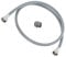 SPARES2GO Straight End Cold Water Fill Inlet Hose Extension for Panasonic Washing Machine (1.5M)