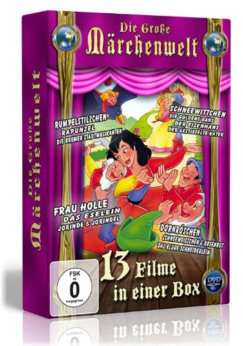 Die große Märchenwelt ( 13 Filme auf 4 DVDs )