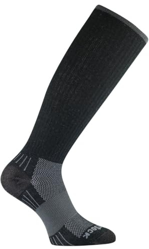 Wrightsock - 1 Paar Herren/Damen Profi Socke, optimal für Ski- oder Militärstiefel, Modell Escape, Anti-Blasen-System, doppel-lagig, extra lang
