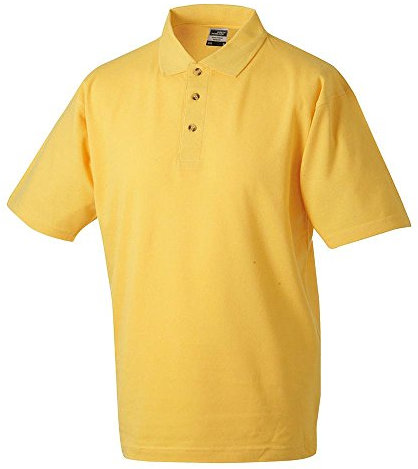 James & Nicholson - Polo-Pique-Medium - bis 5XL / gold yellow, S S,gold yellow