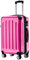 BEIBYE Zwillingsrollen 2048 Hartschale Trolley Koffer Reisekoffer Taschen Gepäck in M-L-XL-Set (Pink, XL)