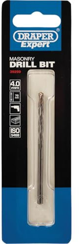 Draper 39259 Expert Masonry Drill Bit, Blue, 4mm x 75mm
