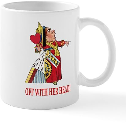 CafePress The Queen of Hearts Mug 11 oz (325 ml) Ceramic Coffee Mug
