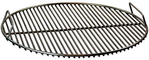 VEIKIN DESIGN Grillrost Edelstahl rund Ø 55 cm, passend für Weber Kugelgrill, Profi Nachrüstlösung, Stabdurchmesser 6 mm !!! (55 cm)