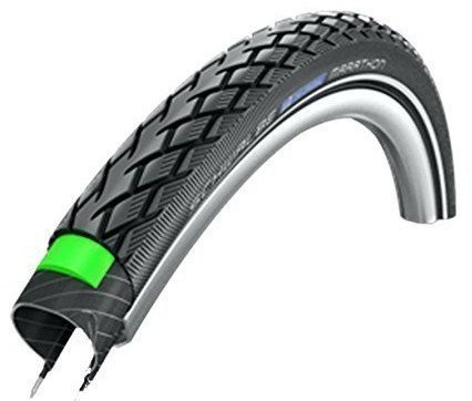 1 x Schwalbe Marathon Green Guard Fahrradreifen Decke + Reflex 40-635