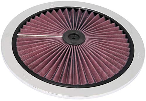 K&N X-Stream Top Filter: High Performance, Premium, Washable, Replacement Engine Filter: Filter Height: 1 In, Shape: Round Lid, 66-1401XP
