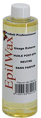 EPILWAX S.A.S - Flacon 250 Ml D'Huile Neutre Après Épilation