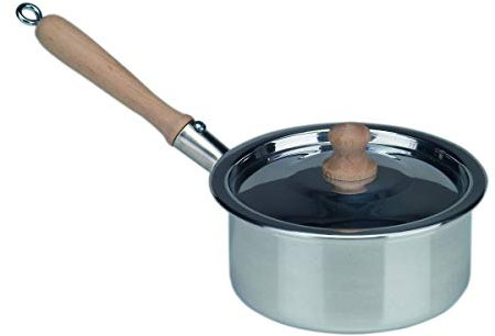 Glückskäfer Kinderwelt Glückskäfer Stieltopf Alu 10 cm mit Deckel Ho