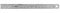 Vogel Germany Stahlmaßstab (Typ C, Messbereich 150 mm, Querschnitt 13 mm x 0,5 mm, rostfreier Federbandstahl, Ablesung von links nach rechts) 1010030015