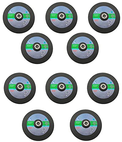 Dapetz ® Metal Cutting Discs 230mm Stainless Steel For Angle Grinder 230 x 3.2 x 22.2mm High Performance Grinder Discs With 22.2mm Bore For Precise Cutting & Smooth Grinding 10PCS