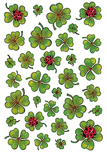 HERMA Sticker DECOR Kleeblätter Inhalt: 3 Blatt à 31 Sticker (5438)